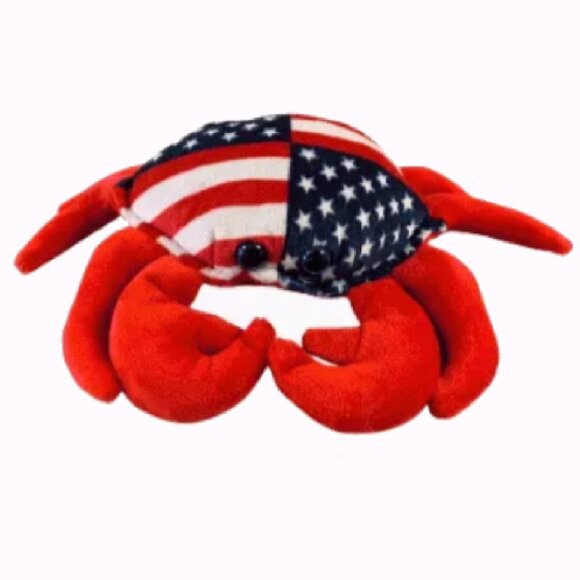 USA U.S.A Crab Plushy Toy Under the Sea Friends - NEW Fast Ship - Picture 1 of 3